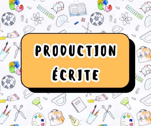 Formation (Production écrite)
